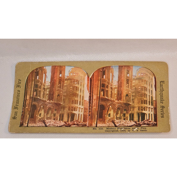 Lot Of 5 Vintage Stereoview Cards - Picture 3 of 10